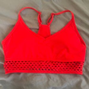 Pink Sports Bra